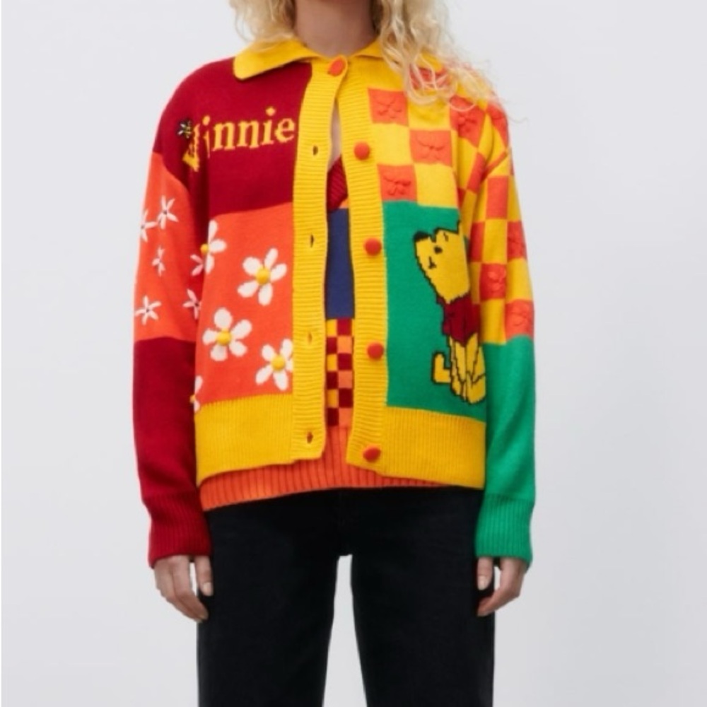 Zara Winnie the Pooh cardigan